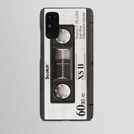 Cassette Tape Black And White #decor #society6 #buyart Android Case