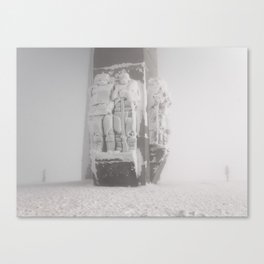 The Keepers in the fog Canvas Print