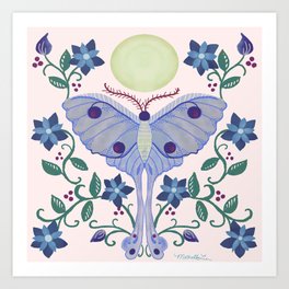 Beauty Moth Art Print