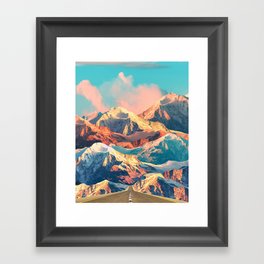 Mountain Road Framed Art Print