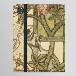 William Morris. Design for Trellis wallpaper, 1862. iPad Folio Case