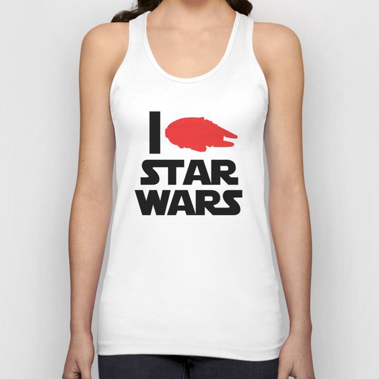 I Heart Star Wars Unisex Tank Top