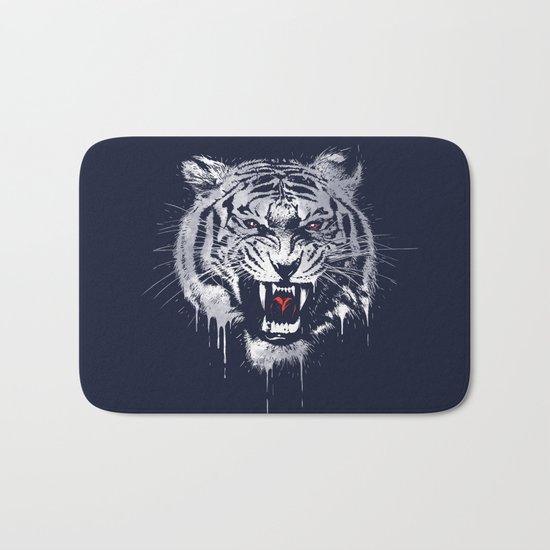 Melting Tiger Bath Mat