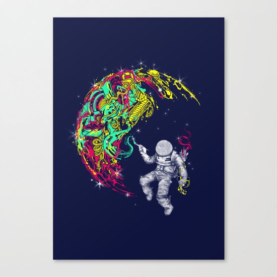 ART'stronaut Canvas Print