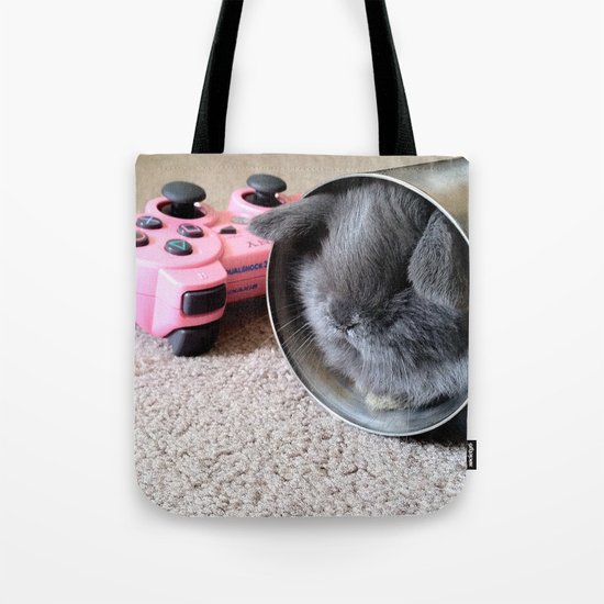 Gamer Bunny Tote Bag