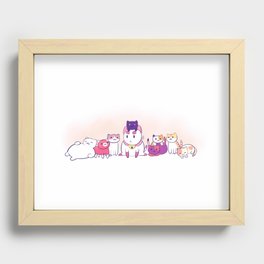 puppycat atsume Recessed Framed Print