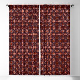 Abstract 3D Illustration of Modern Pattern Blackout Curtain