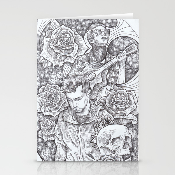 Tyler Joseph And Blurryface Top Stationery Cards By Vakeshowroom Society6 I know mine doesn't look exactly like him, but i tried my best. society6