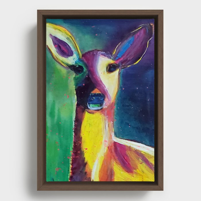 My Deer Acrylic Framed Canvas