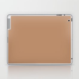 Oak Creek brown solid color  Laptop Skin