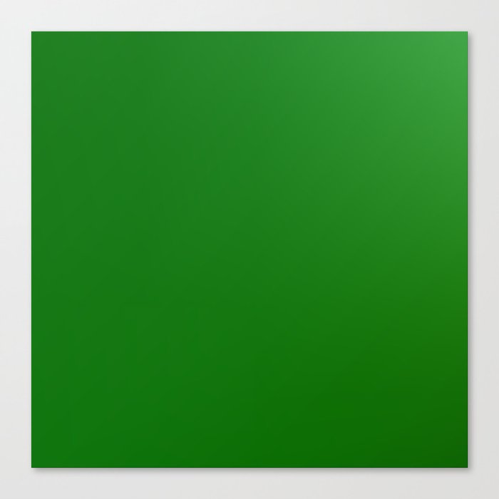 35 Green Gradient Background 220713 Minimalist Art Valourine Digital Design Canvas Print