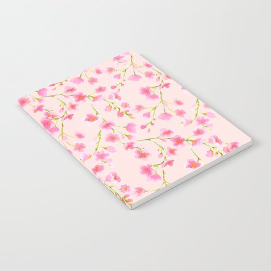 Cherry Blossoms Pink on Pink (For Mackenzie) Notebook