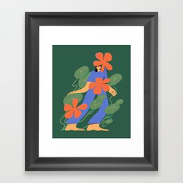 nasturtium Framed Art Print