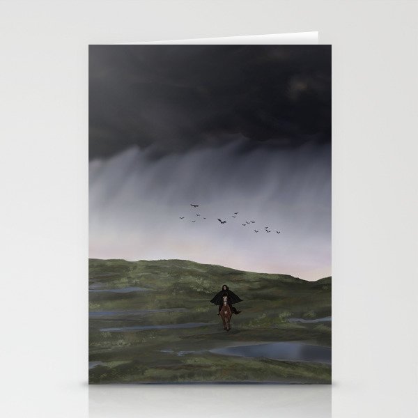 Rider in the Storm Stationery Cards