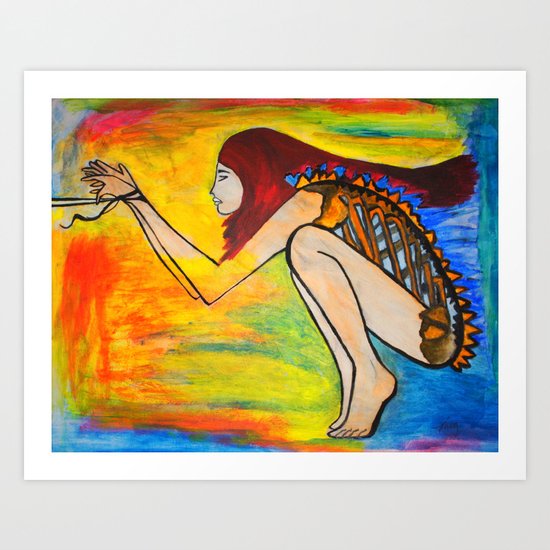 HUNGER Art Print
