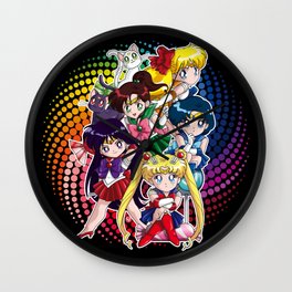 Sailor Moon - Chibi Candy (black edition) Wall Clock