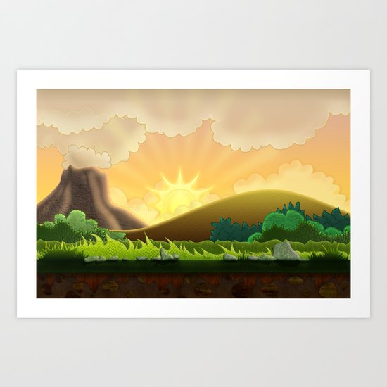 Landscape Art Print