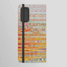 Distorted Abstract Pattern Android Wallet Case