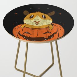 Hamster.Halloween.Pumpkin4834874 Side Table
