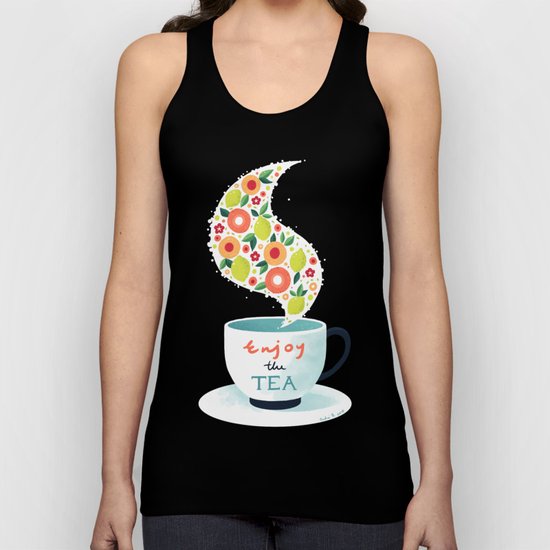 Enjoy the Tea Unisex Tank Top