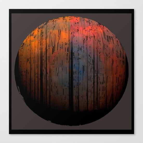 Planetary Moods 3 / 04-09-16 Canvas Print