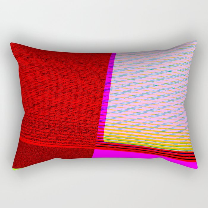 GLITCH_0014 Rectangular Pillow