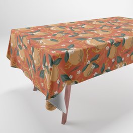 Festive Peaches Tablecloth