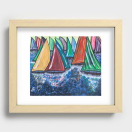 Sail Away with Me Recessed Framed Print