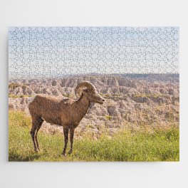 Stand Tall - Badlands Wildlife Photography Jigsaw Puzzle