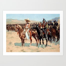The Mexican Major by Frederic Remington Art Print