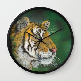 Crouching Tiger Wall Clock