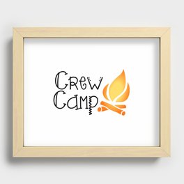 Camp Crew Recessed Framed Print