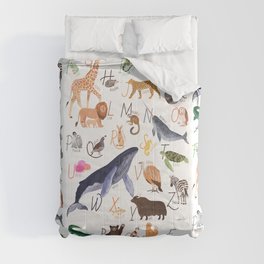 Animal Alphabet Comforter