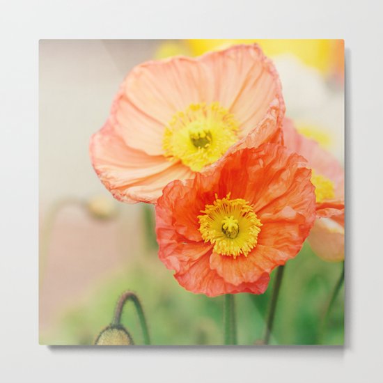 Lean On Me Metal Print