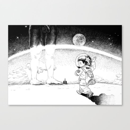 Adiós. Canvas Print