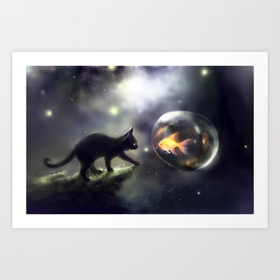 mutual thing Art Print