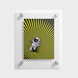 Astronaut in a black hole - Vertigo Floating Acrylic Print