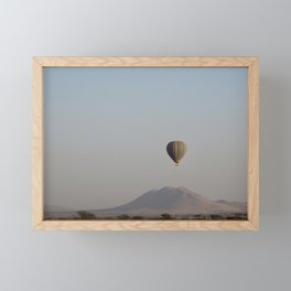 Hot Air Balloon  Framed Mini Art Print