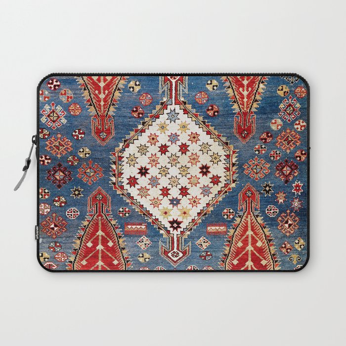 Shikli Kazak Southwest Caucasus Rug Print Laptop Sleeve