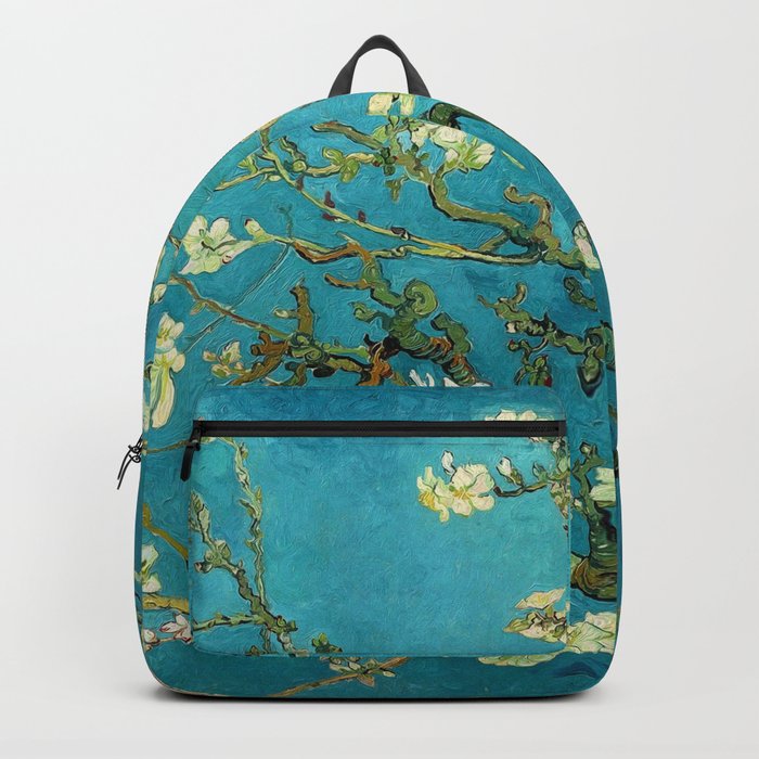 Blossoming Chestnut Branches by Vincent Van Gogh Laptop Shoulder Bag