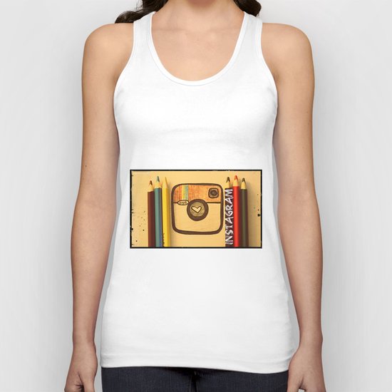 For Instagram Lovers ;) Unisex Tank Top