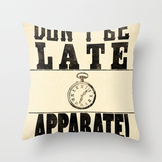 Apparate! Throw Pillow