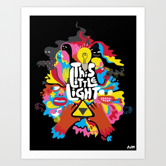 'This Little Light' Giclee Print Art Print