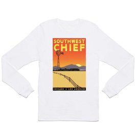 Vintage poster - Southwest Chief Long Sleeve T-shirt
