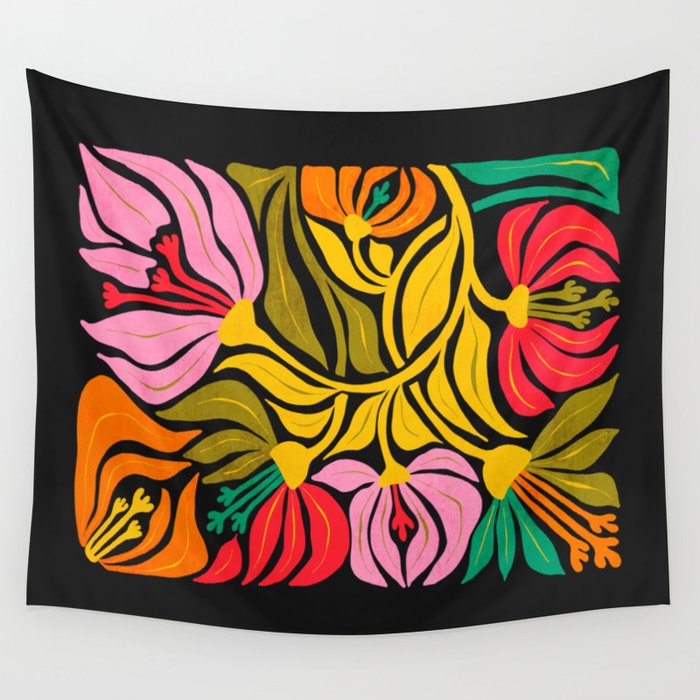 Night Flowers: Fleurs de Nuit | Matisse Edition Wall Tapestry