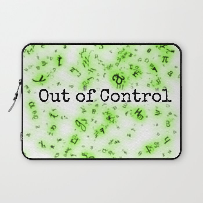 Out of Control [Green] Laptop Sleeve