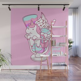 Unicorn Parfait Wall Mural