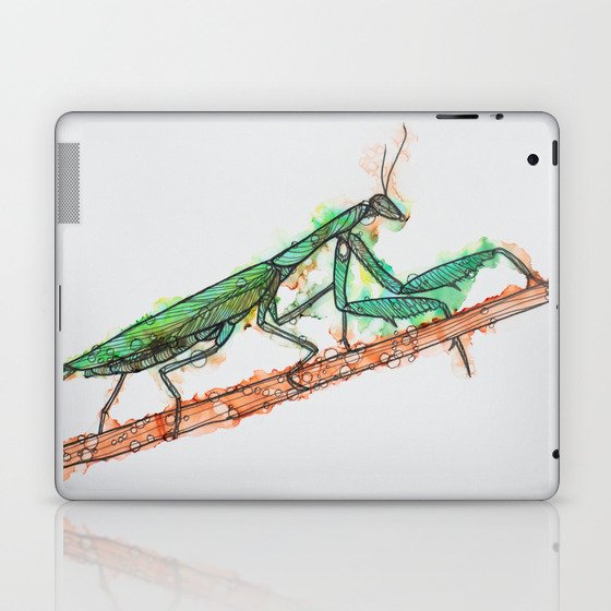 Praying Mantis Laptop & iPad Skin