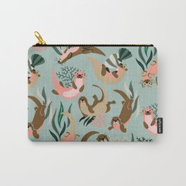 Otter Collection - Mint Palette Carry-All Pouch