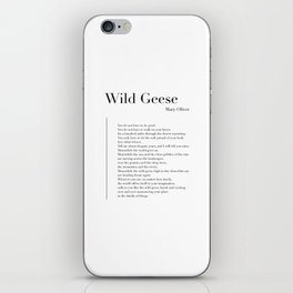 Wild Geese iPhone Skin
